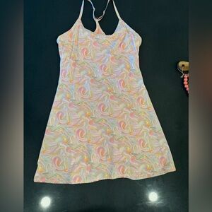 Outdoor Voices The Exercise Dress pink Marble Small